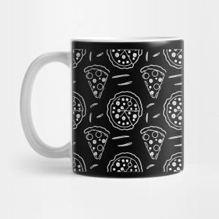 Pizza Pattern simple line art illustration Mug